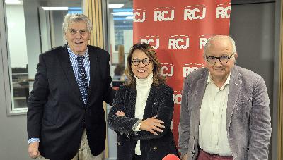 Delphine Bürkli Maire du 9e et Jean Audouze Astrophysicien