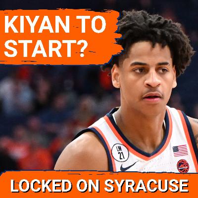 DO IT: Adrian Autry MUST Make Kiyan Anthony a FULL TIME STARTER for Syracuse Basketball