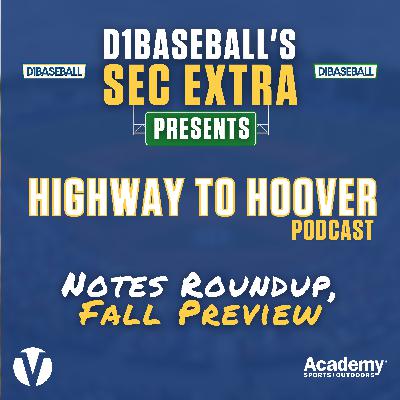 SEC Notes Roundup, Fall Preview