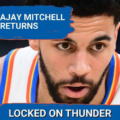 BREAKING: Ajay Mitchell RETURNS vs Nuggets | A Possible STATEMENT HOME STAND for OKC Thunder BREAKING: Ajay Mitchell RETURNS vs Nuggets | A Possible STATEMENT HOME STAND for OKC Thunder