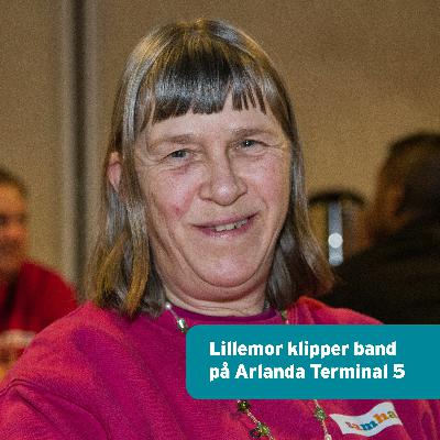 Monica träffar LO och invigning på Arlanda