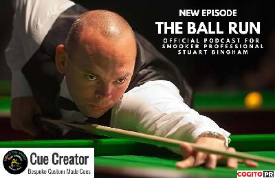 The Ball Run E60 – The Captain and China, going way back with David Lilley, the ‘big pockets’ debate, crowd control at the Shoot Out, Matchroom’s magical Mosconi Cup … and our new dog Rocco