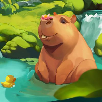 The Sleepy Capybara: Bedtime Story