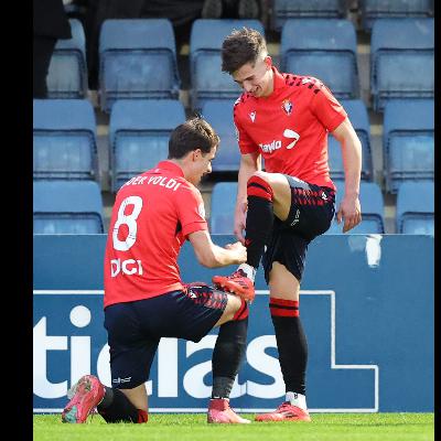 Raúl Chasco y su estreno goleador con Osasuna Promesas para cerrar una victoria importante del filial rojillo