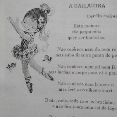 A BAILARINA POEMA DE CECÍLIA MEIRELES