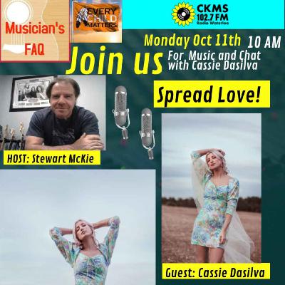 Cassie Dasilva an hour of music and chat Cassie Dasilva an hour of music and chat