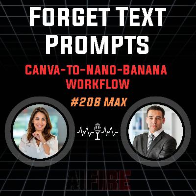 #208 Max: Forget Text Prompts – The Canva Workflow That Unlocks Nano Banana's True Power #208 Max: Forget Text Prompts – The Canva Workflow That Unlocks Nano Banana's True Power