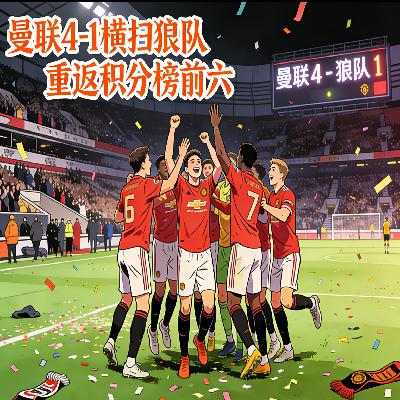 曼联4-1横扫狼队重返积分榜前六