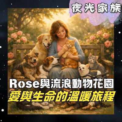 飛碟聯播網《夜光家族》2026.02.02夜光訪客：Rose與流浪動物花園：愛與生命的溫暖旅程