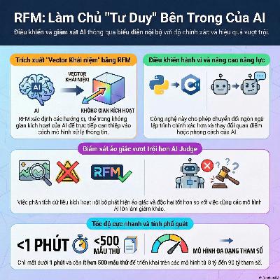 Điều Hướng AI Từ Bên Trong 🧠: Recursive Feature Machine & Vector Khái Niệm Trong LLM Điều Hướng AI Từ Bên Trong 🧠: Recursive Feature Machine & Vector Khái Niệm Trong LLM