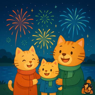 EP38 兒童故事 「小貓咪咪故事集」- 新年快樂 小貓咪咪的快樂跨年夜🌳🐱 EP38 兒童故事 「小貓咪咪故事集」- 新年快樂 小貓咪咪的快樂跨年夜🌳🐱