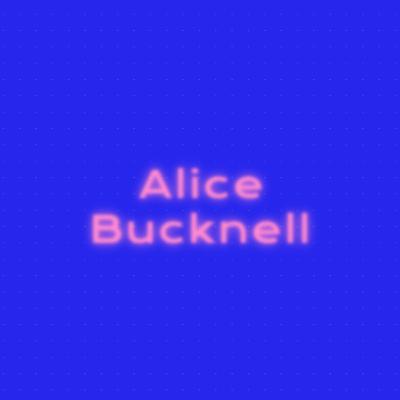 Alice Bucknell Alice Bucknell