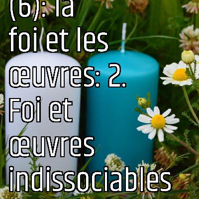 Revenons aux fondamentaux (6): la foi et les œuvres: 2. Foi et œuvres indissociables