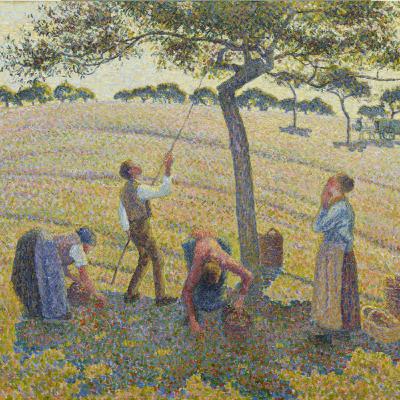 피사로 『사과 수확』 피사로 『사과 수확』