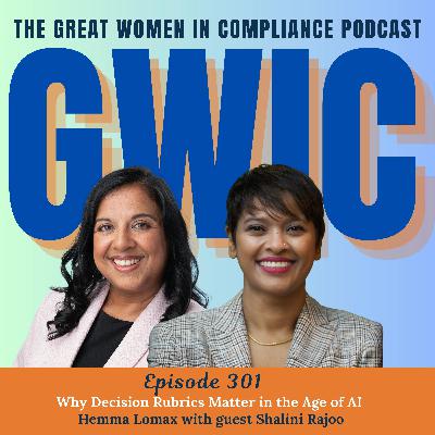 Why Decision Rubrics Matter in the Age of AI with Hemma Lomax and Shalini Rajoo Why Decision Rubrics Matter in the Age of AI with Hemma Lomax and Shalini Rajoo