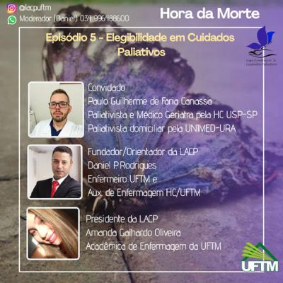 Episódio 05 - Elegibilidade em Cuidados Paliativos. Episódio 05 - Elegibilidade em Cuidados Paliativos.
