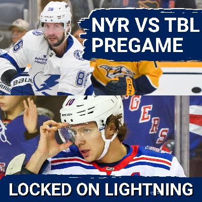 RANGERS vs LIGHTNING PREGAME SHOW: How will the Lightning deal with numerous INJURIES?