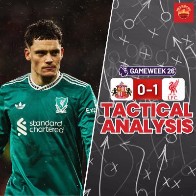 Blonde Hair Debut! Sunderland 0-1 Liverpool Tactical Analysis & Breakdown | The Golden Sky