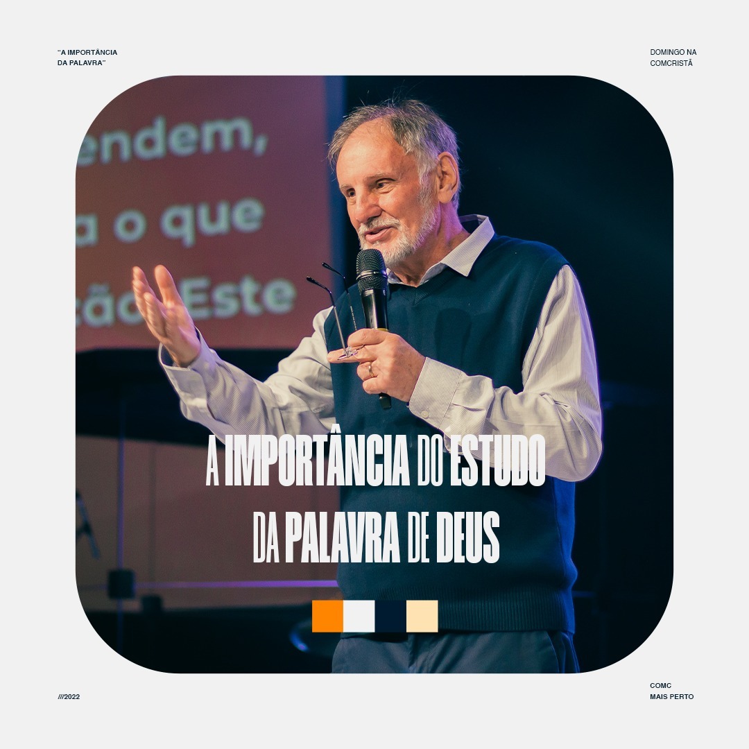 A importância do estudo da Palavra de Deus - PR. HUGO SCHMITT