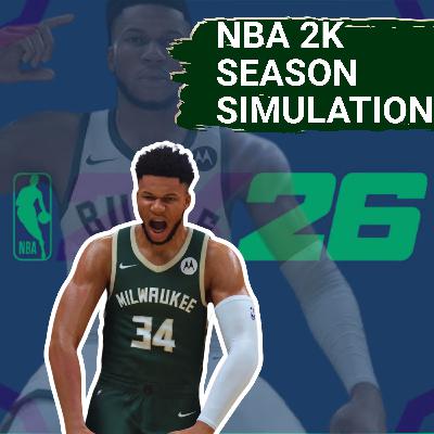 Milwaukee Bucks 2025-26 NBA 2K26 Results; Giannis Powers Greece in Eurobasket Round of 16