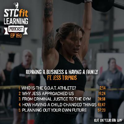 Ep 190 - Running a business & having a family, ft. Jess Tirpkos Ep 190 - Running a business & having a family, ft. Jess Tirpkos