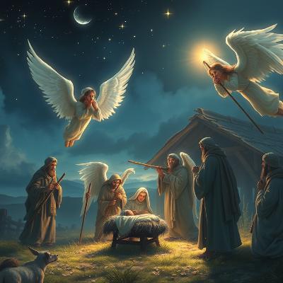 Feliz Navidad !!! Evangelio del Jueves 25 de Diciembre, Lucas 2,1-14