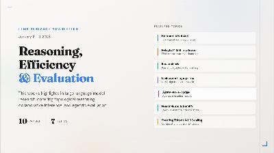 LLM Research Highlights: January 2nd to 9th, 2026