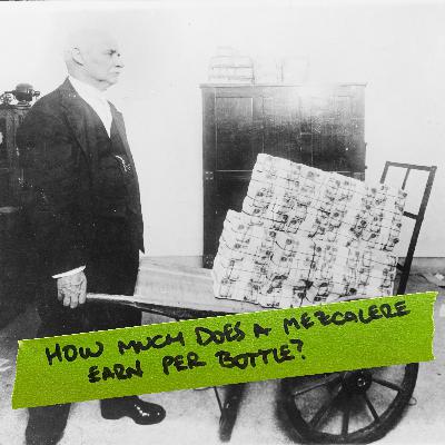 How much does a mezcalero make per bottle?