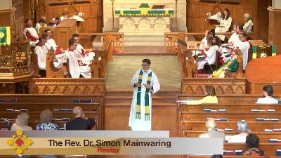 The Fourteenth Sunday after Pentecost | September 3, 2023 | 9:00 a.m. | The Rev. Simon Mainwaring The Fourteenth Sunday after Pentecost | September 3, 2023 | 9:00 a.m. | The Rev. Simon Mainwaring