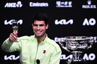 Taking in the scale of the Alcaraz career slam