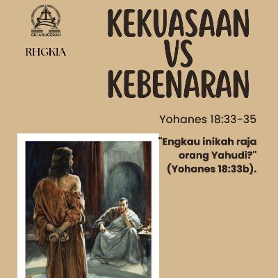Kekuasaan vs Kebenaran | Renungan Harian GKI Anugerah | 31 Maret 2026 Kekuasaan vs Kebenaran | Renungan Harian GKI Anugerah | 31 Maret 2026