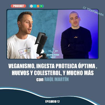 12. Veganismo, ingesta proteica óptima, huevos y colesterol, y mucho más con Raúl Martín.