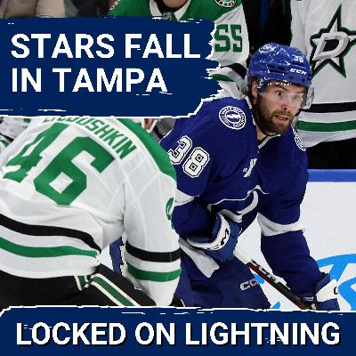 STARS FALL IN TAMPA BAY: The LIGHTNING defeat the DALLAS STARS in OVERTIME for a FOURTH straight win