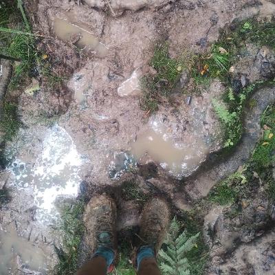 200km到達！泥セクションで完全に膝がやられました。day5-9