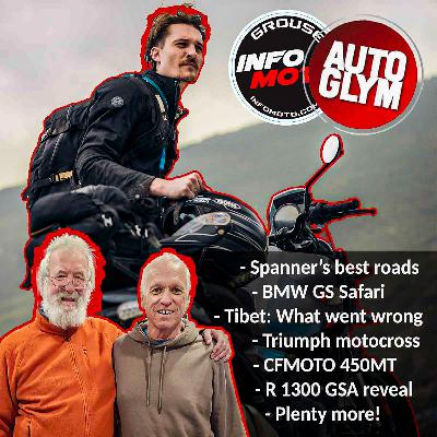 Spencer's Tibet trip was a sh*tshow! + Spannerman's book launch and Snag's new bike