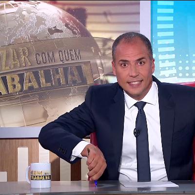 “André Ventura vai à televisão e arrasa tudo o que é comentadores e jornalistas, a não ser que lhe digam: fale um bocadinho mais baixo”