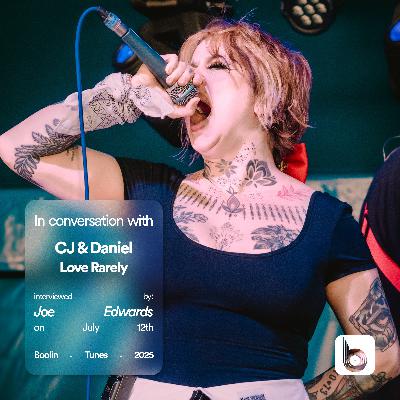 IN CONVERSATION: CJ and Daniel Gilson of Love Rarely @ 2000trees