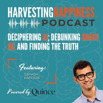 Deciphering AI; Debunking Snake Oil and Finding the Truth with Sayash Kapoor