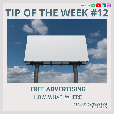 TOTW #12 FREE ADVERTISING how, what, where