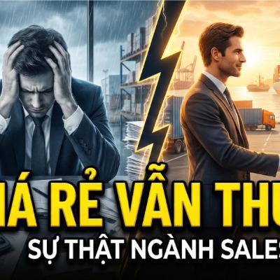 Tại sao khách hàng chọn đối thủ dù giá bạn rẻ hơn? Manifesto dành cho dân Sale Logistics thực thụ Tại sao khách hàng chọn đối thủ dù giá bạn rẻ hơn? Manifesto dành cho dân Sale Logistics thực thụ