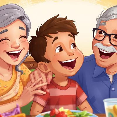📖 Cuento: En Casa de los Abuelos