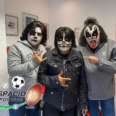 Recordando al amigo "Ace Frehley" del grupo Kiss en Espacio Deportivo de la Tarde 17 de octubre 2025