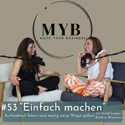 #53 «Einfach machen» Authentisch leben und mutig neue Wege gehen mit Kathrin Wiedmer #53 «Einfach machen» Authentisch leben und mutig neue Wege gehen mit Kathrin Wiedmer