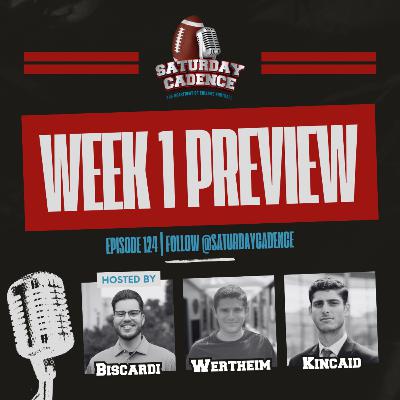 Week 1 Top 10 Showdowns, CFP Format Changes, and Picks