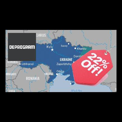 DeProgram with Ted Rall and John Kiriakou: “Ukraine, Now 22% Off!”