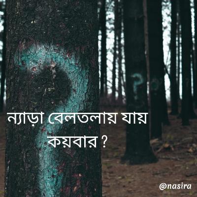 Nara beltalay jai koibar?/ ন্যাড়া বেলতলায় যায় কয়বার?