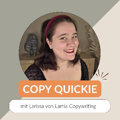 #088 Gen Z & selbstständig: Mit 23 die eigene Chefin sein | mit Copycademy-Teilnehmerin Larissa