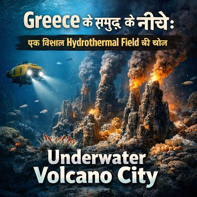 Greece के समुद्र के नीचे: एक विशाल Hydrothermal Vents की खोज | Underwater Volcano City