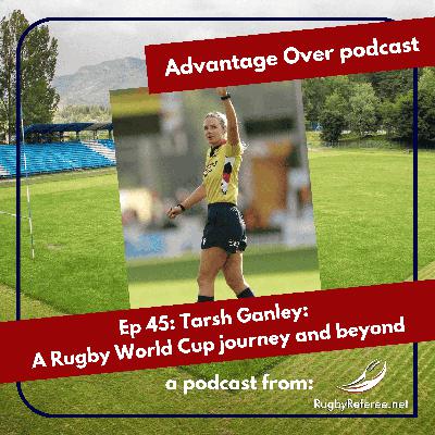 Tarsh Ganley : A Rugby World Cup journey and beyond..