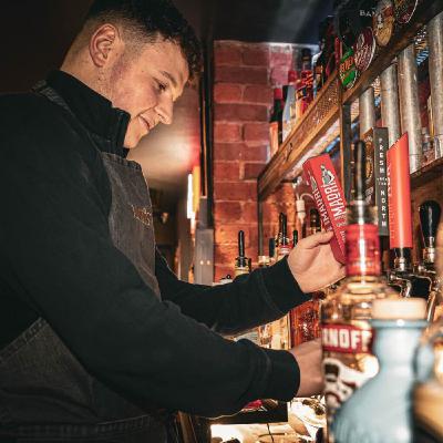 Luke from Armisteads Bar on Corporation Street